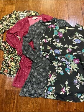 LOFT - Bundle of (4) Long Sleeve Dresses